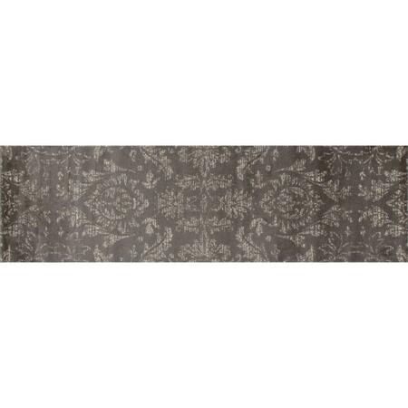 ART CARPET 2 X 8 Ft. Arabella Collection Arabesque Woven Area Rug, Gray 841864103340